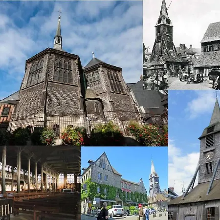 L'escapade Honfleuroise T2, Piscine, Parking, Wifi