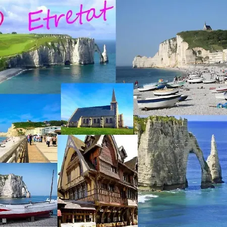 L'escapade Honfleuroise T2, Piscine, Parking, Wifi 아파트 에쿼뭐빌