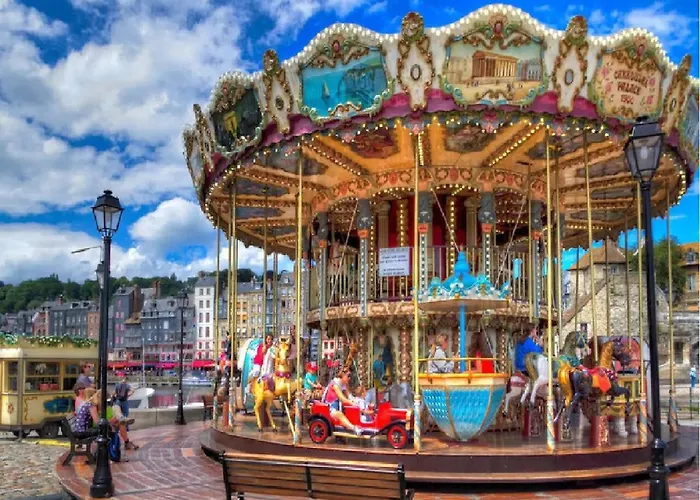 דירה L'escapade Honfleuroise T2, Piscine, Parking, Wifi