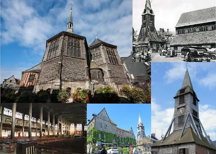 L'escapade Honfleuroise T2, Piscine, Parking, Wifi