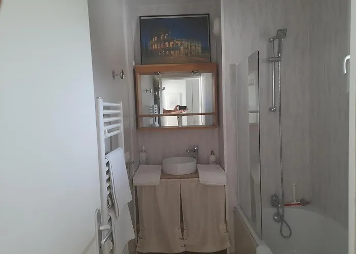 Apartamento L'escapade Honfleuroise T2, Piscine, Parking, Wifi *